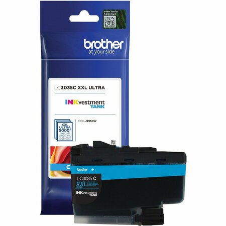 BROTHER INTERNATIONAL Ultra High Yield Cyan Ink Cart LC3035C